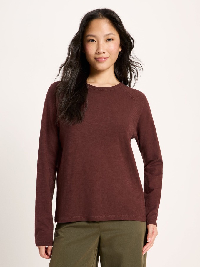 Long-sleeved raglan shirt (GOTS) from LANIUS