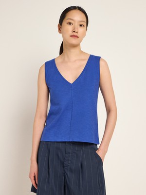 V-neck top (GOTS) from LANIUS