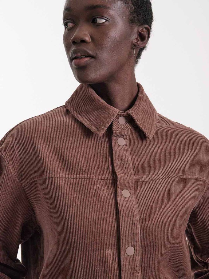 Corduroy shirt jacket from LANIUS