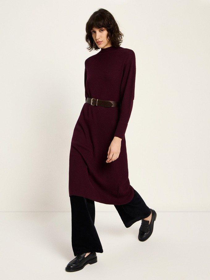 Ribbed knit dress (GOTS) from LANIUS