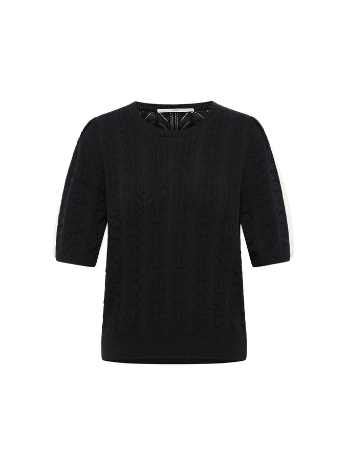 short-sleeved sweater (GOTS) from LANIUS