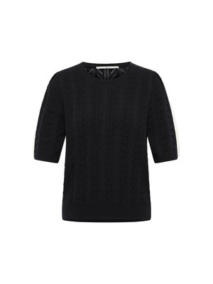 short-sleeved sweater (GOTS) from LANIUS