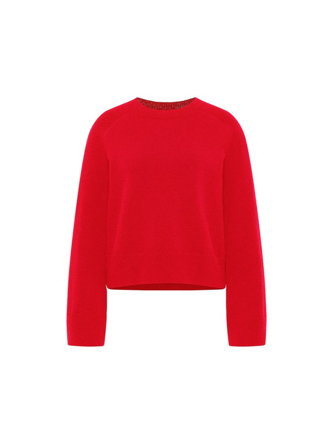 Cropped sweater (GOTS) from LANIUS
