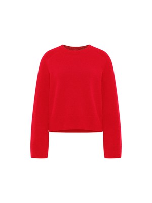 Cropped sweater (GOTS) from LANIUS