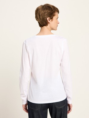 V-neck shirt (GOTS) from LANIUS
