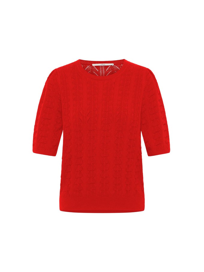 short-sleeved sweater (GOTS) from LANIUS