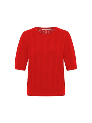 short-sleeved sweater (GOTS) from LANIUS