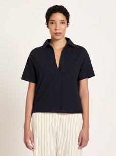 Shirt with polo collar (OCS) via LANIUS