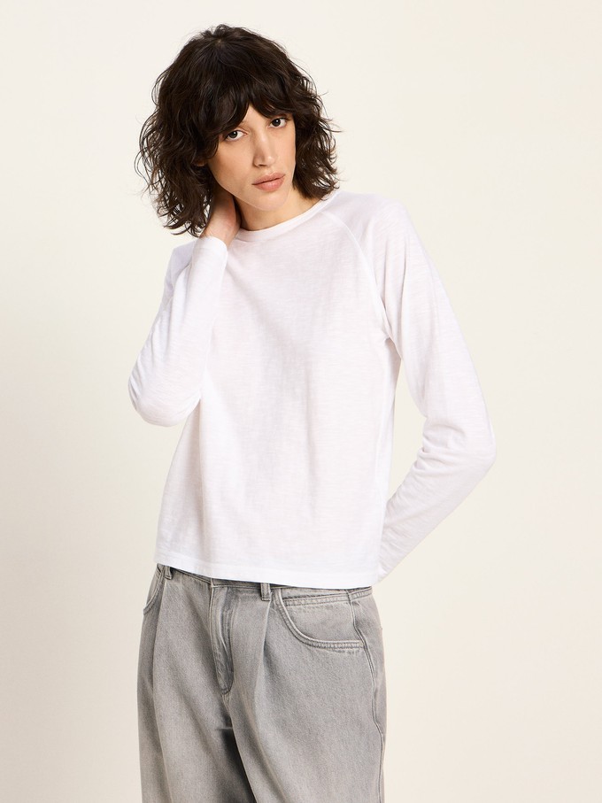 Long-sleeved raglan shirt (GOTS) from LANIUS