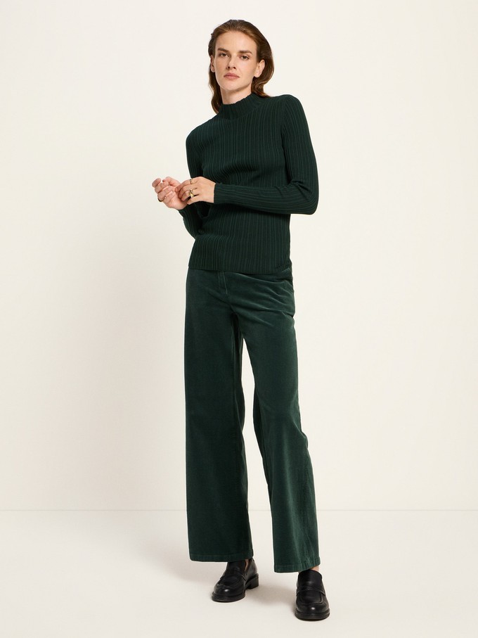 Ribbed sweater (GOTS) from LANIUS