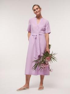 Midi short sleeve dress (GOTS) via LANIUS