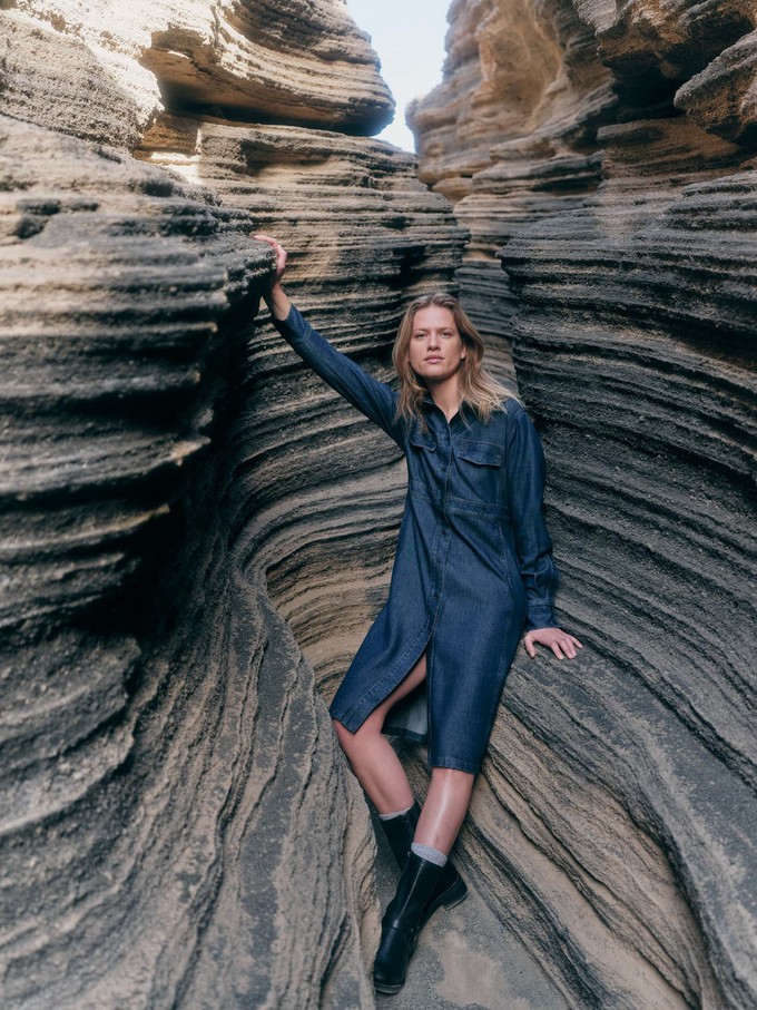 denim dress from LANIUS