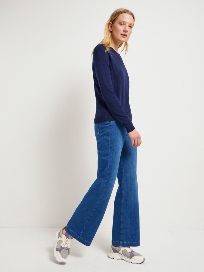 Pullover mit breiter Rippe (GOTS) from LANIUS