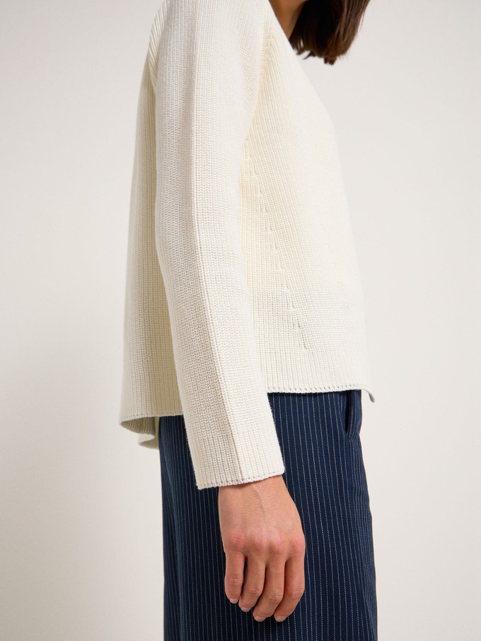 Open knit cardigan (GOTS) from LANIUS
