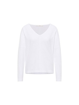 Shirt (GOTS) with V-neck from LANIUS