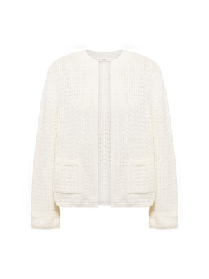 Textured cardigan (GOTS) from LANIUS