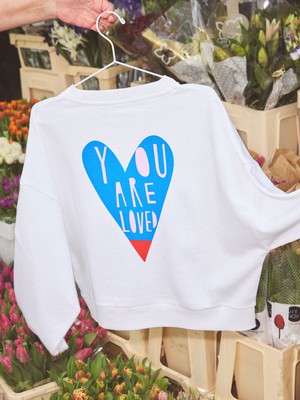 Statement sweatshirt (GOTS) from LANIUS