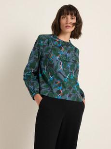 Ruffle blouse via LANIUS