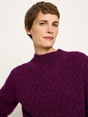 cable-knit sweater from LANIUS