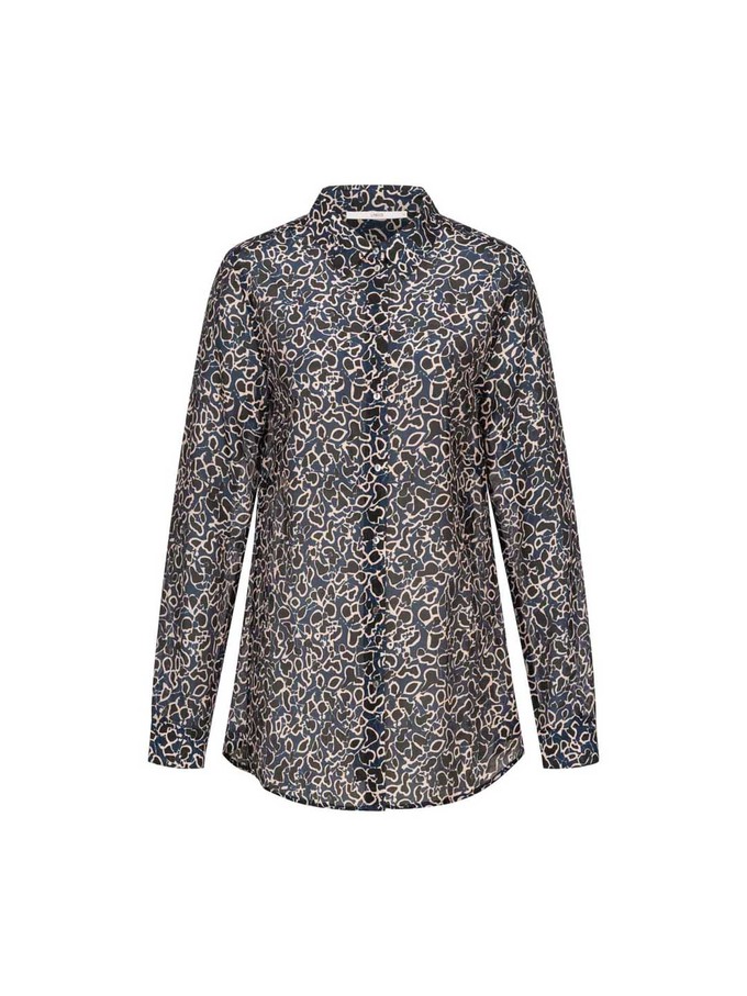 Shirt blouse print floral illusion from LANIUS