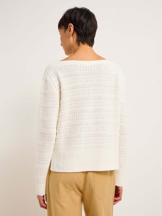 Submarine sweater with structure (GOTS) from LANIUS
