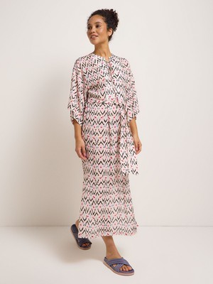 Kaftan dress print ikat from LANIUS