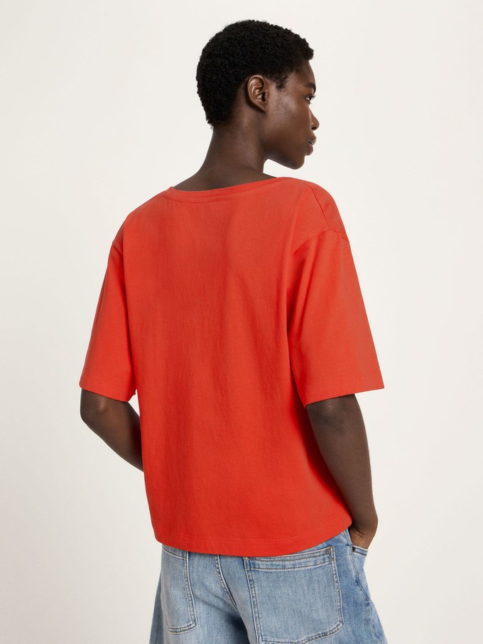 V-neck shirt (GOTS) from LANIUS