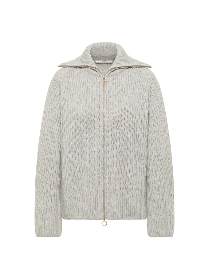 Ribbed cardigan (GOTS) from LANIUS