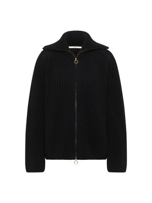 Ribbed Cardigan (GOTS) from LANIUS
