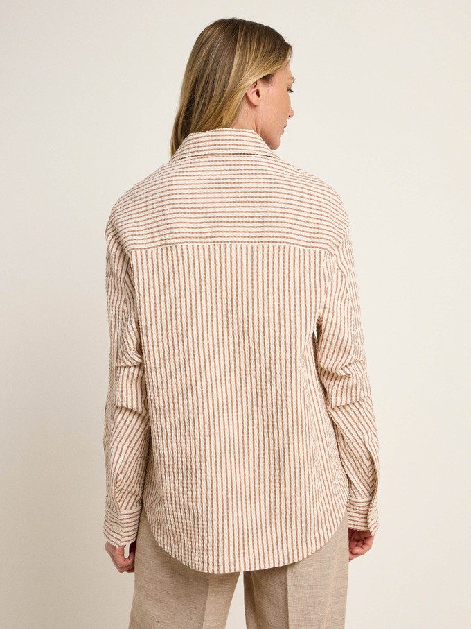 striped blouse jacket (OCS) from LANIUS