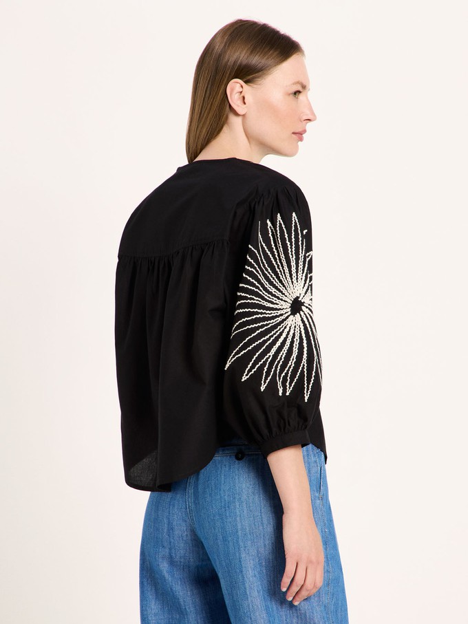 Embroidered blouse (GOTS) from LANIUS
