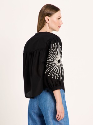 Embroidered blouse (GOTS) from LANIUS