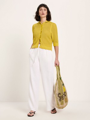 Short-sleeved cardigan (GOTS) from LANIUS