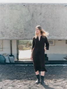 Midi dress via LANIUS
