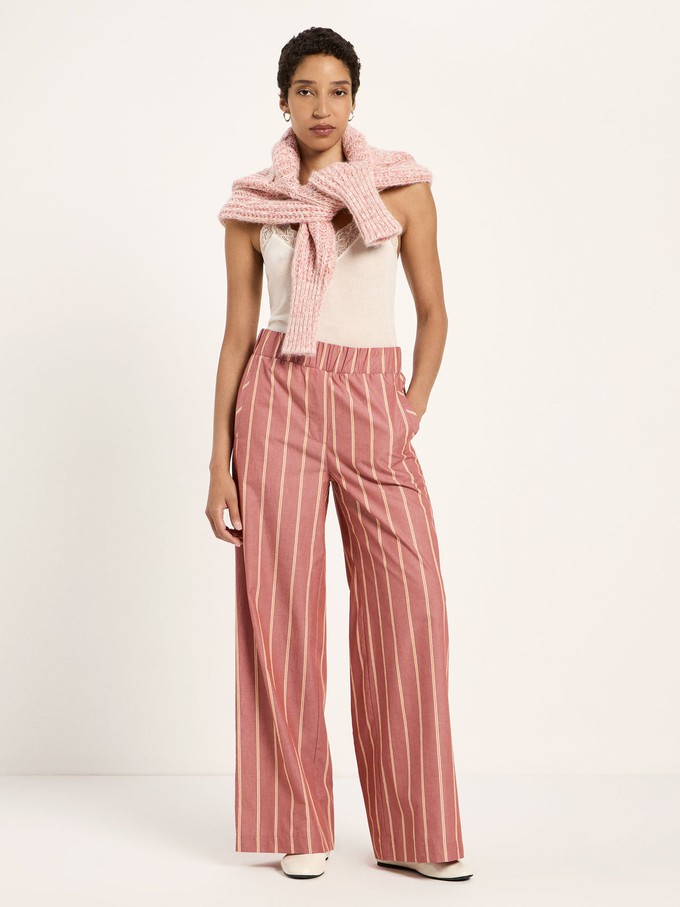 Striped trousers (GOTS) from LANIUS