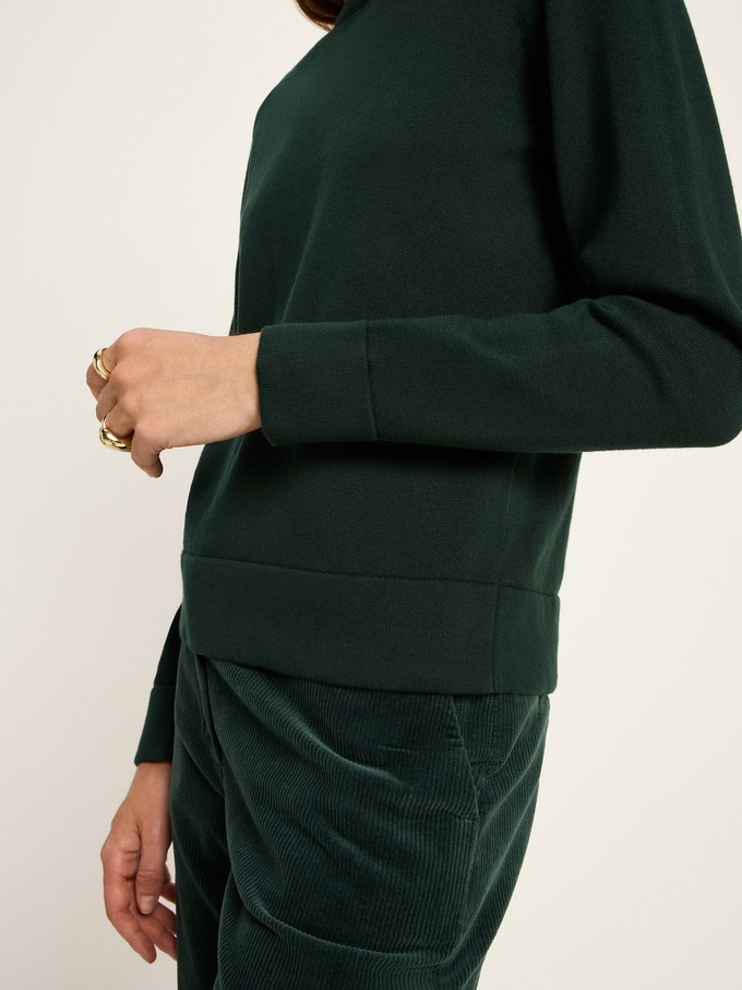 Round neck sweater (GOTS) from LANIUS