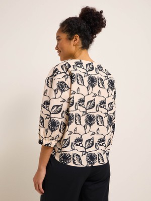Bluse mit V-Ausschnitt (GOTS) from LANIUS