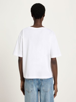 V-neck shirt (GOTS) from LANIUS