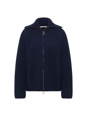Ribbed Cardigan (GOTS) from LANIUS