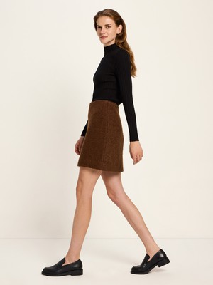 Boucle mini skirt (GOTS) from LANIUS