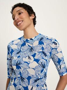 stand-up collar shirt via LANIUS