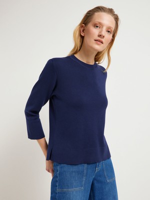 Sweater in Punto Milano (GOTS) from LANIUS