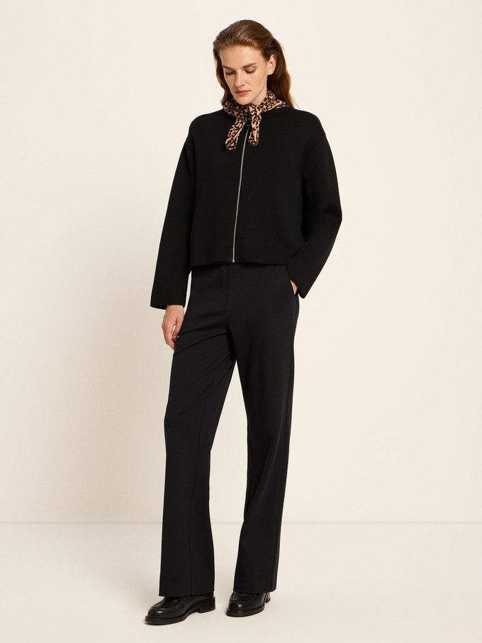 Cardigan with zipper (GOTS) from LANIUS