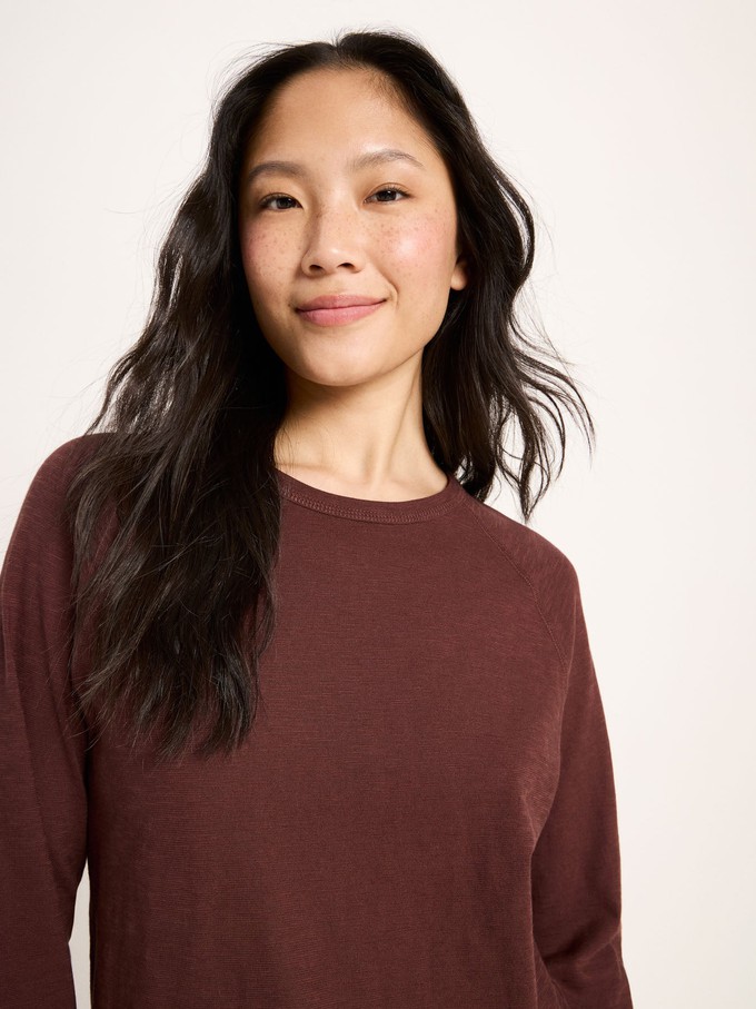 Long-sleeved raglan shirt (GOTS) from LANIUS