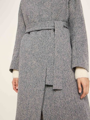 Coat with tie belt from LANIUS