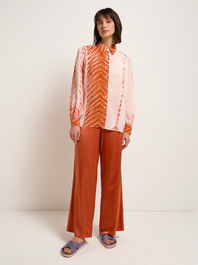 Silk blouse print Tabu from LANIUS