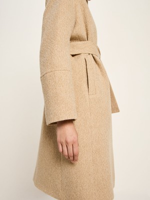 Coat with tie belt from LANIUS