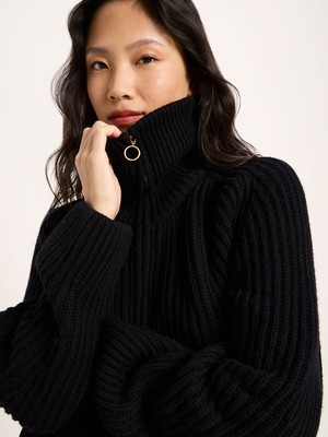Ribbed Cardigan (GOTS) from LANIUS