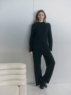 Knitted trousers (GOTS) via LANIUS