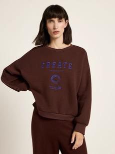 Statement sweatshirt (GOTS) via LANIUS
